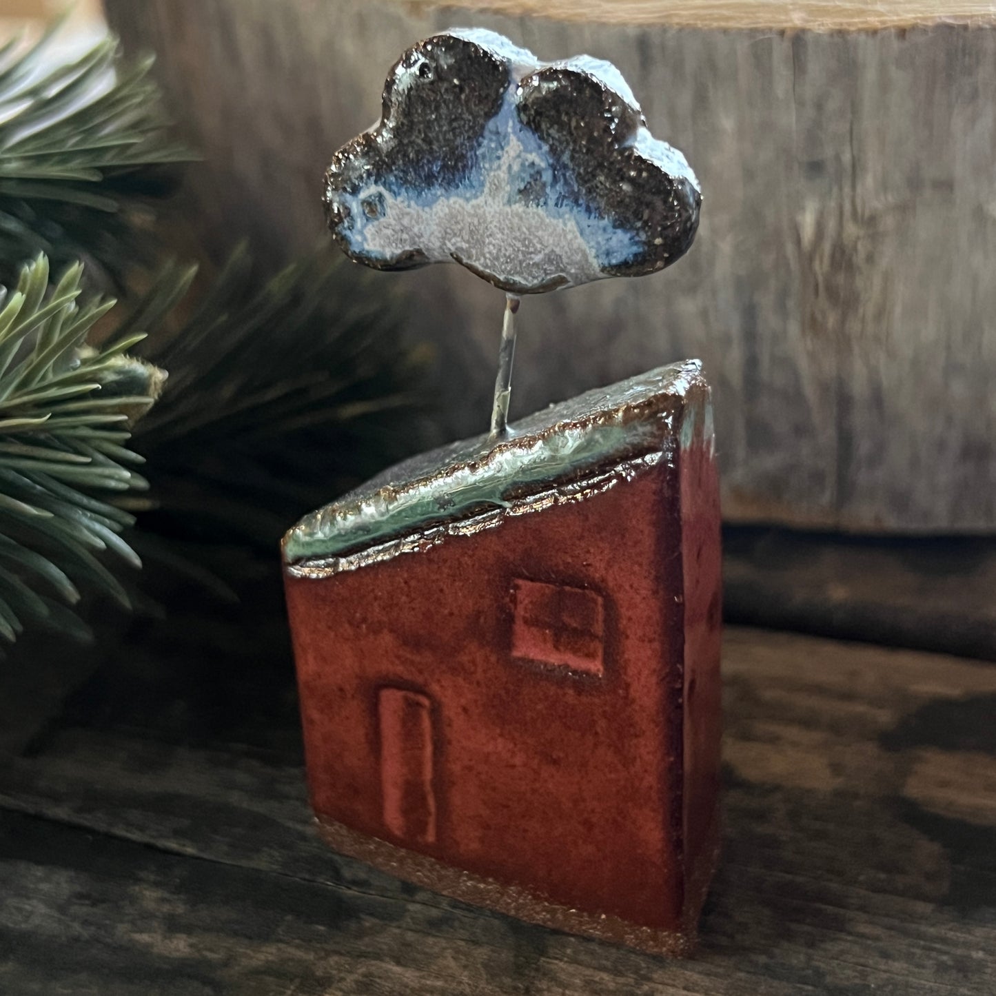 Ceramic Tiny House - Miniature Sculpture